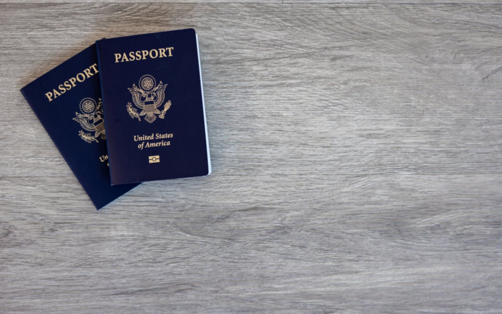 Passport and visa documents ready for a student visa application
